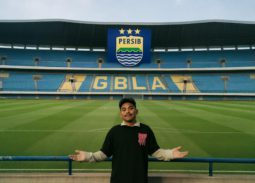 saddil ramdani versi AI bersender di Stadion GBLA